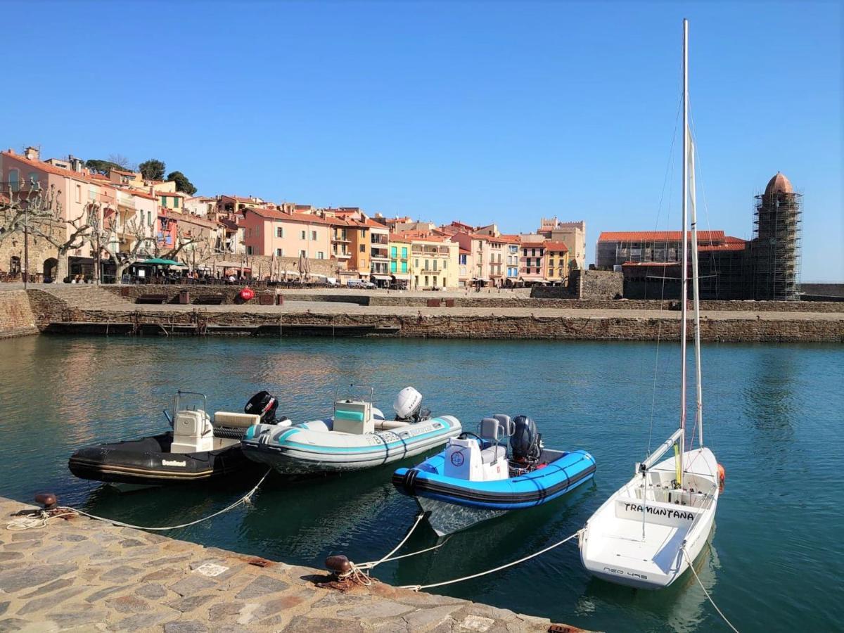 4Rb4 Appartement Type T2 Bord De Mer Acces Plage Direct Collioure Eksteriør billede
